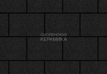 Тротуарная плитка Выбор "Прямоугольник" Гранит, черный, 200х100х40 мм