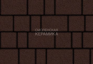 Тротуарная плитка Выбор "Старый город" Гранит, коричневый, 60 мм