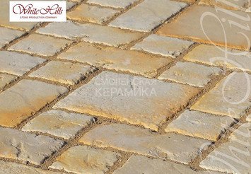 Тротуарная плитка White Hills ДОЩЕЧКИ С908-44