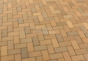 Тротуарный клинкер Feldhaus Klinker cuero flamea P273KF 200x100x45