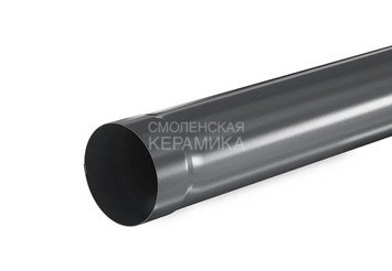 Труба водосточная ( 1.0 м) 100, AQUASYSTEM PU MATT, RAL7024