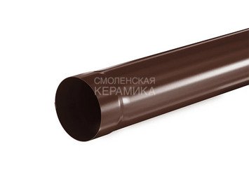 Труба водосточная ( 3.0 м) 100, AQUASYSTEM PU RAL8017