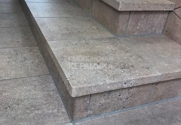 Угловой подступенок Stroeher 9010(962) grey