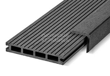 Углы EasyDecking Wood-X 50×50×3010 мм, Черное дерево