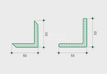 Углы EasyDecking Wood-X 50×50×3010 мм, Серый
