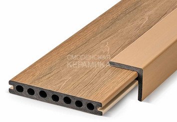 Угол EasyDecking Co-Extrusion 57×57×3010 мм, Oak