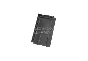 Вентиляционная черепица MLADOST MIDETERAN PRO black matt engobe