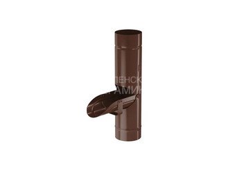 Водосборник N (1) 100, AQUASYSTEM PU RAL8017