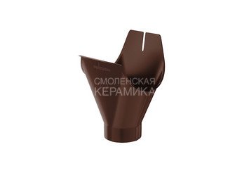 Воронка желоба 100, AQUASYSTEM PU RAL8017