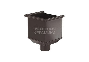 Воронка водосборная 100, AQUASYSTEM PU MATT, RAL RR32