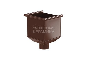 Воронка водосборная 100, AQUASYSTEM PU RAL8017