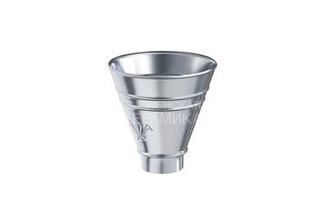 Воронка водосборная круглая 100, AQUASYSTEM (Оцинковка)