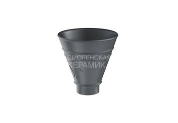 Воронка водосборная круглая 100, AQUASYSTEM PU MATT, RAL7024