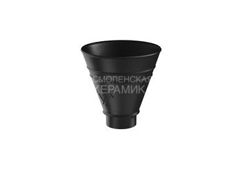 Воронка водосборная круглая 100, AQUASYSTEM PU MATT, RAL9005