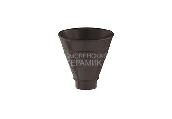 Воронка водосборная круглая 100, AQUASYSTEM PU, RAL RR32