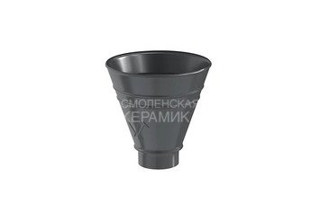 Воронка водосборная круглая 100, AQUASYSTEM PU, RAL7024