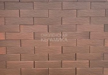 Вышневолоцкий керамический лицевой кирпич 1НФ Готика Лава