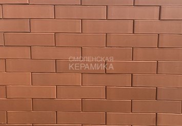 Вышневолоцкий керамический лицевой кирпич 1НФ Красный Гладкий