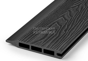 Заборная панель EasyDecking Wood-X 146×20×2210 мм, Черное дерево