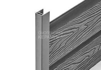 Заборная панель EasyDecking Wood-X 146×20×2210 мм, Серый