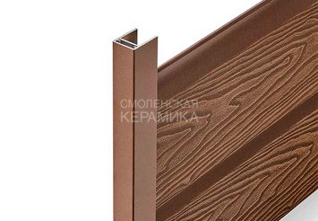 Заборная панель EasyDecking Wood-X 146×20×2210 мм, Венге