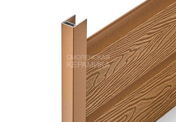 Заборная панель EasyDecking Wood-X 146×20×3010 мм, Дуб