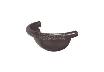 Заглушка универсальная полукруглая N 150, AQUASYSTEM PU, RAL RR32