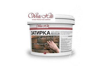 Затирка швов для камня и плитки White-Hills, Cерая 25 кг