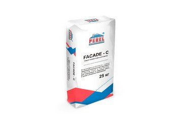 Цементная шпатлевка Perel Facade - c 0650 для финишной отделки, 25 кг
