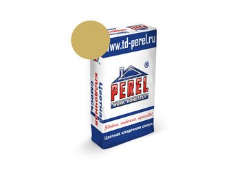 Цветная кладочная смесь Perel NL 0130 кремово-желтая, 50 кг