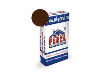 Цветная кладочная смесь Perel NL 0155 шоколадная, 50 кг
