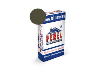 Цветная кладочная смесь Perel VL 0215 темно-серая, 50 кг