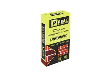 Цветная кладочная смесь PRIME LineBrick "Klinker" 7303 кремово-желтая, 25 кг
