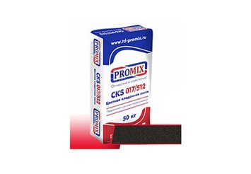 Цветная кладочная смесь PROMIX CKS 017 1400 темно-серая